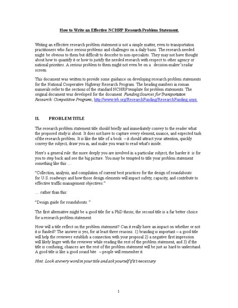 Image result for How to Create Statement of the Problem