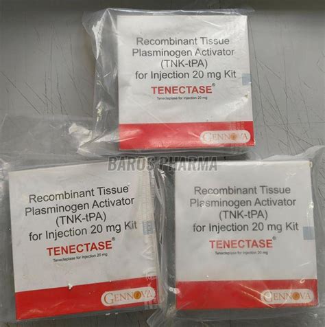 Tenectase 20mg Injection Manufacturer, Supplier from Mumbai
