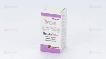 Merotec 500 mg Injection | Anti-infective | Meropenem Injection
