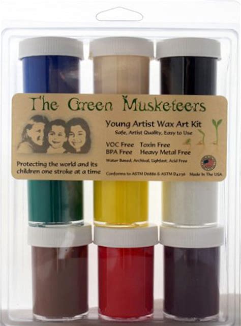 The Green Musketeer Young Artist Wax Art Kit : Amazon.in: Home & Kitchen