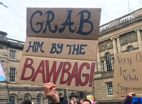 The best anti-Trump protest signs in Edinburgh - Edinburgh Live