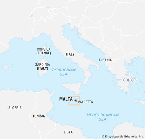 Malta Population Map