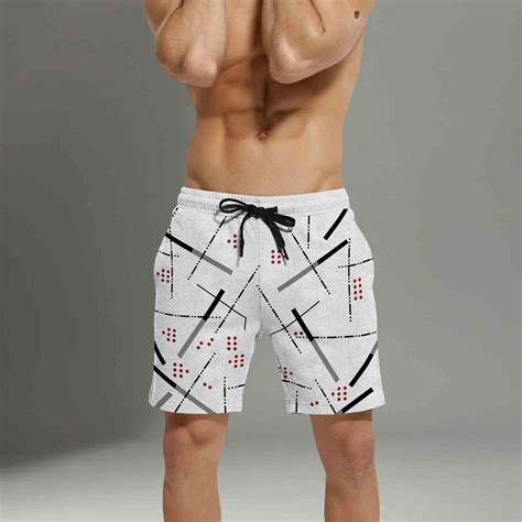 Mens Grey Printed Short – TRIPR