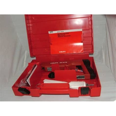 Hilti DX E72 Powder Actuated Nailer Nail Gun DXE72 India | Ubuy