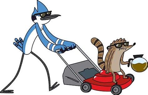 Buy Mordecai and Rigby Regular Show - Sticker Graphic - Auto, Wall ...