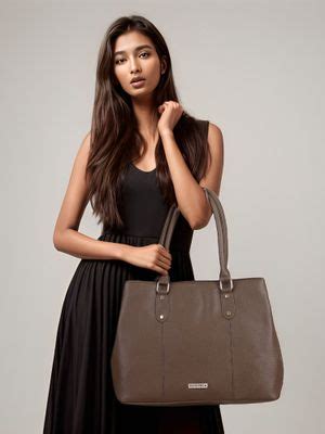 Buy Toteteca Womens Brown Multi Compartment Shoulder Bag Online