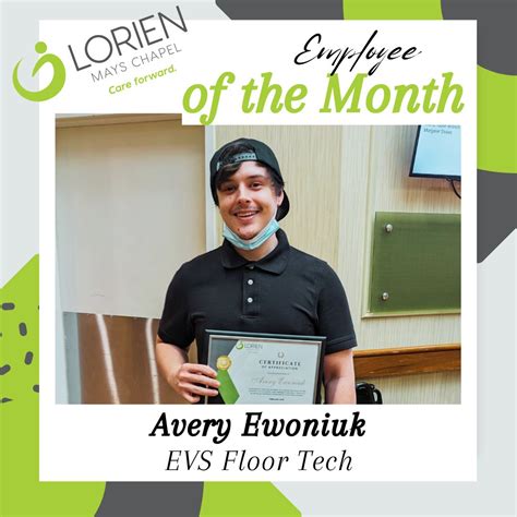 #employeeofthemonth #evsskillednursing #lorienmayschapel #loriencares # ...