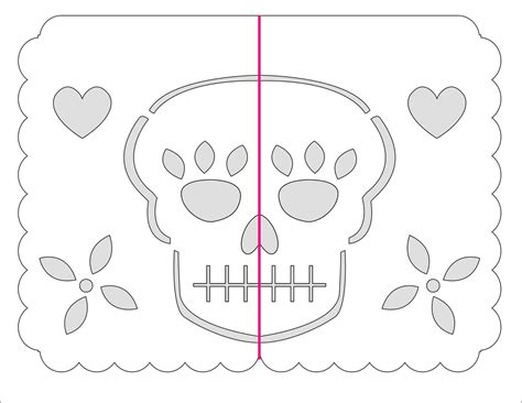 Free Printable Papel Picado Templates - Mexican Banner [PDF]