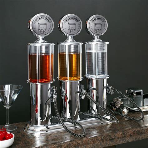 Retro Bar Butler Liquor Drinks Dispenser - Wine Beverage Pump Kitchen ...