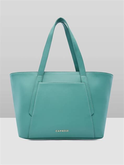 Buy Caprese Aarya Large Mint Tote Bag @ Rs.5499 | Caprese Bags