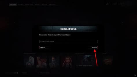 Redeemable Code Dbd 的图像结果