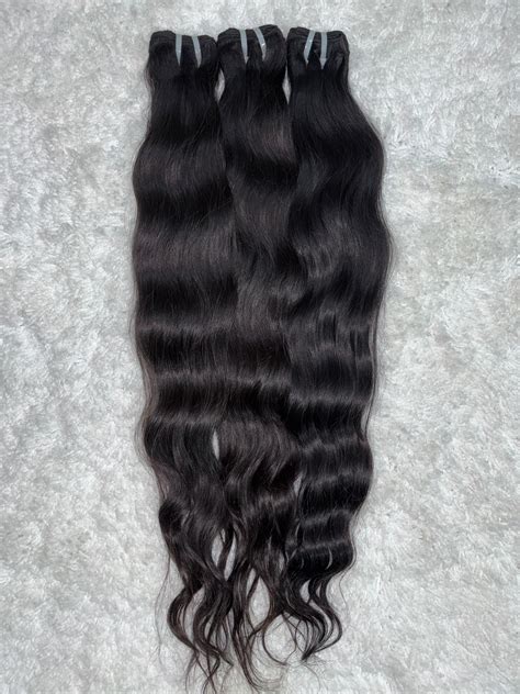 Raw Indian Wavy Hair Texture Extensions | Natural Waves & Volume ...