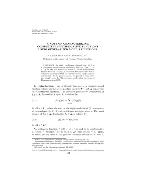 Image result for A Function Which Is Multiplicative but Not Totally Multiplicative Example