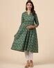 Buy Green Kurtas for Women by Crafiqa Online | Ajio.com