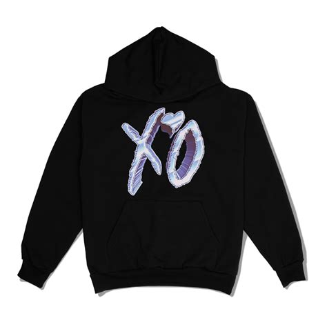 The Weekend Hoodies - Dawn FM Chrome Xo Logo Pullover Hoodie SP0612 ...