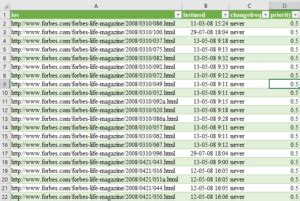 Excel XML Sample 的图像结果