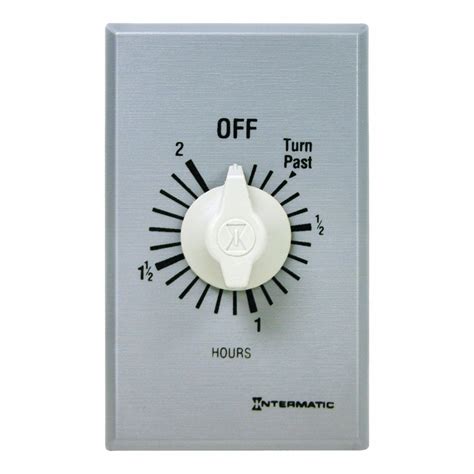 INTERMATIC, 2 hr Max, SPST, Spring-Wound Timer - 3FXC2|FF2H - Grainger