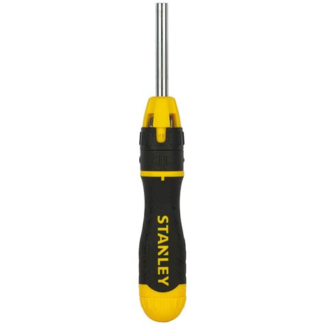 Stanley STHT68010-8 Multibit Magnetic Ratcheting Screwdriver with 10 B ...