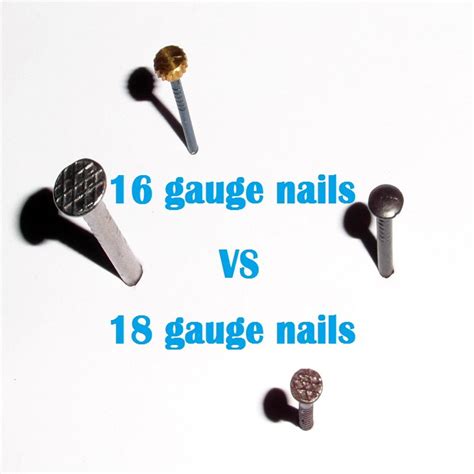How Thick Is A 15 Gauge Nail at Juliet Ford blog