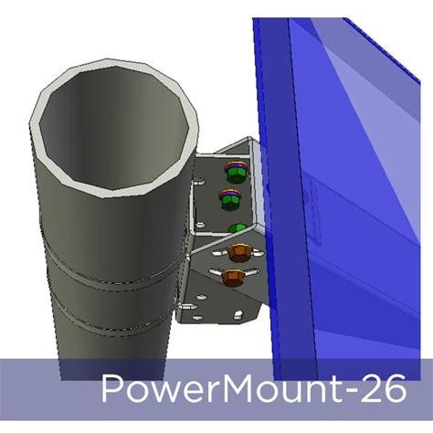 Side Post Solar Panel Mount 的图像结果