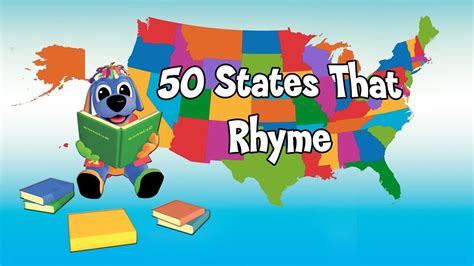 50 States That Rhyme Song- Fun, Learning Video & Sing Along: Teaching ...