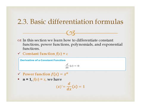 Image result for How to Differentiate Basic Functions in Cal