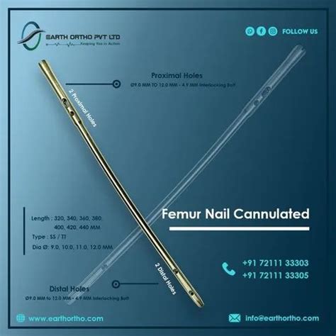 Interlocking Nails - Femur Nail Cannulated Trader - Wholesaler ...