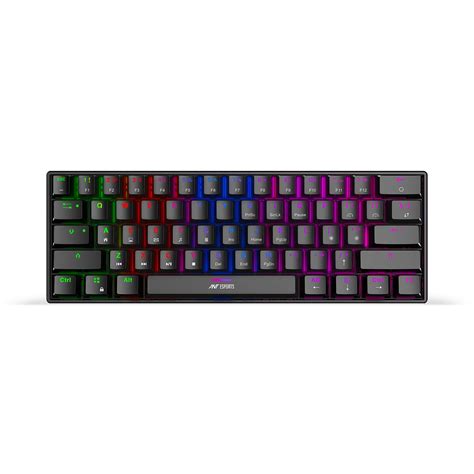 Ant Esports MK1300 Mini Wired Mechanical Gaming Keyboard with 60% ...
