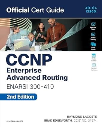 Buy CCNP Enterprise Advanced Routing: Enarsi 300-4 10; Official Cert ...