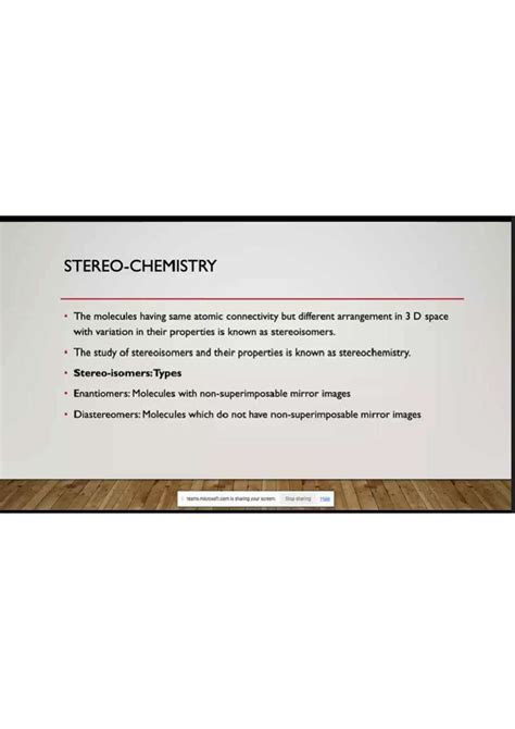 Stereochem - sterochemistry notes - The molecules having same atomic ...