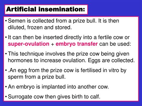 PPT - Artificial Insemination PowerPoint Presentation, free download ...