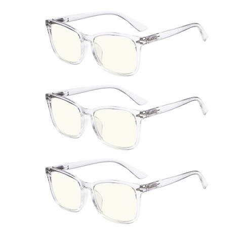 Reading Glasses Blue Light Blocking Classic 3-Pack Women | Reading ...