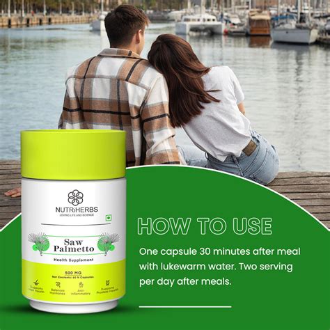 Saw Palmetto Extract Supplement For Hair Growth, Support Prostate ...