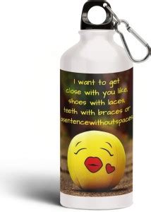 Flipkart.com | Nirmuk Emojis Printed Aluminium Sipper Bottle,Emoji ...