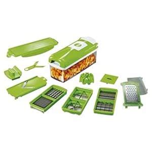 SAPRO Nicer and Dicer Plus with CD - Chopper Slicer Grater Cutter Plus ...