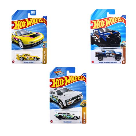 Buy Hot Wheels Mainline Series 3 Car Combo Pack Including Models ...