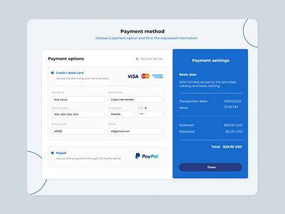 Image result for Payment Method Example