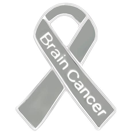 Bulk Brain Cancer Awareness Ribbon Pins Wholesale, Brain Tumor Ribbon ...