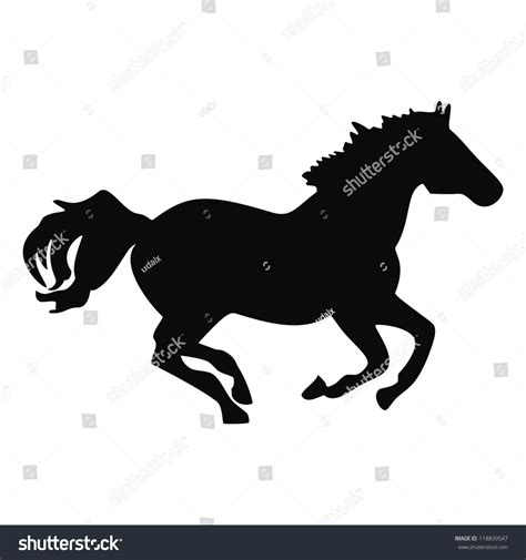 Running Horse Silhouette at Terrance Mitchell blog