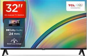 TCL 79.97 cm (32 inch) HD Ready LED Smart Android TV with Google ...