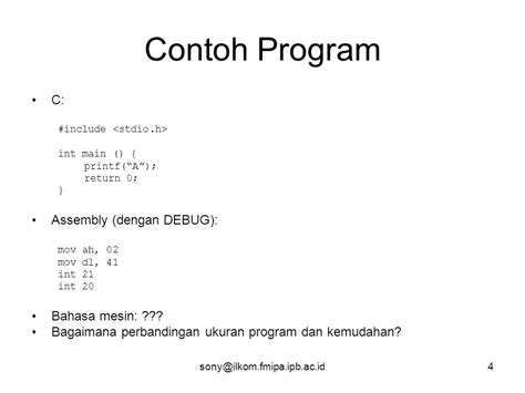 Image result for Contoh Program Assembly