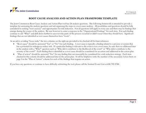 40+ Effective Root Cause Analysis Templates, Forms & Examples