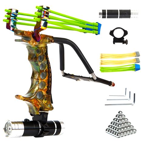 Stainless Hunting Slingshot High Velocity Catapult Slingshots Most ...