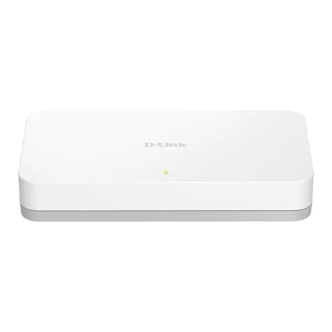 D-Link DGS‑1008A 8‑Port Gigabit Unmanaged Desktop Switch Fanless Desig ...