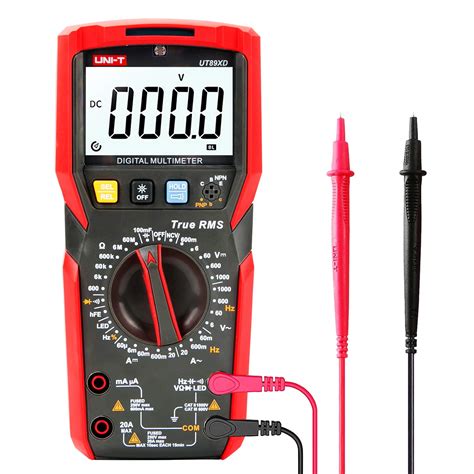 UNI-T UT89XD True RMS 6000 Counts LED digital multimeter test ac dc ...