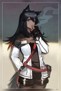 Texas Arknights Matte Finish Poster Paper Print - Animation & Cartoons ...