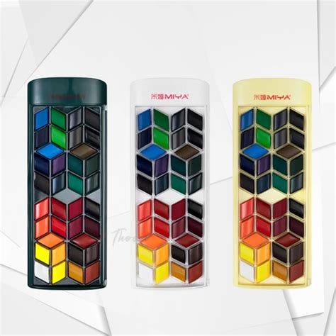 Buy Artist grade & Premium watercolours half pans from Thoovi Arts