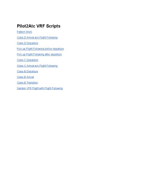 Image result for Flightinsight ATC Script PDF