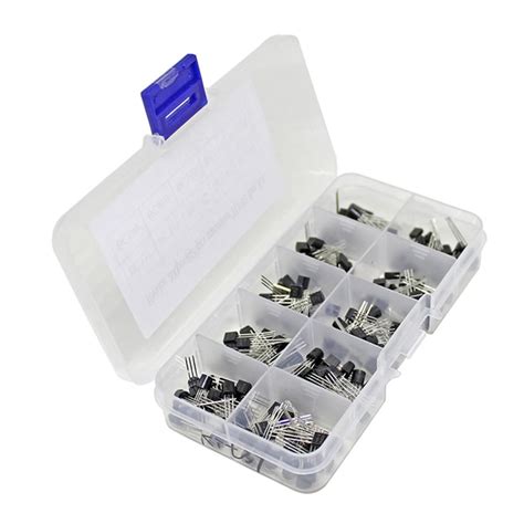 Buy Hemobllo 10 200 Transistors Tool Professional Transistor Npn ...