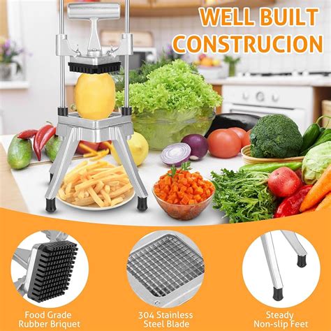 WICHEMI Commercial Vegetable & Fruit Chopper - India | Ubuy